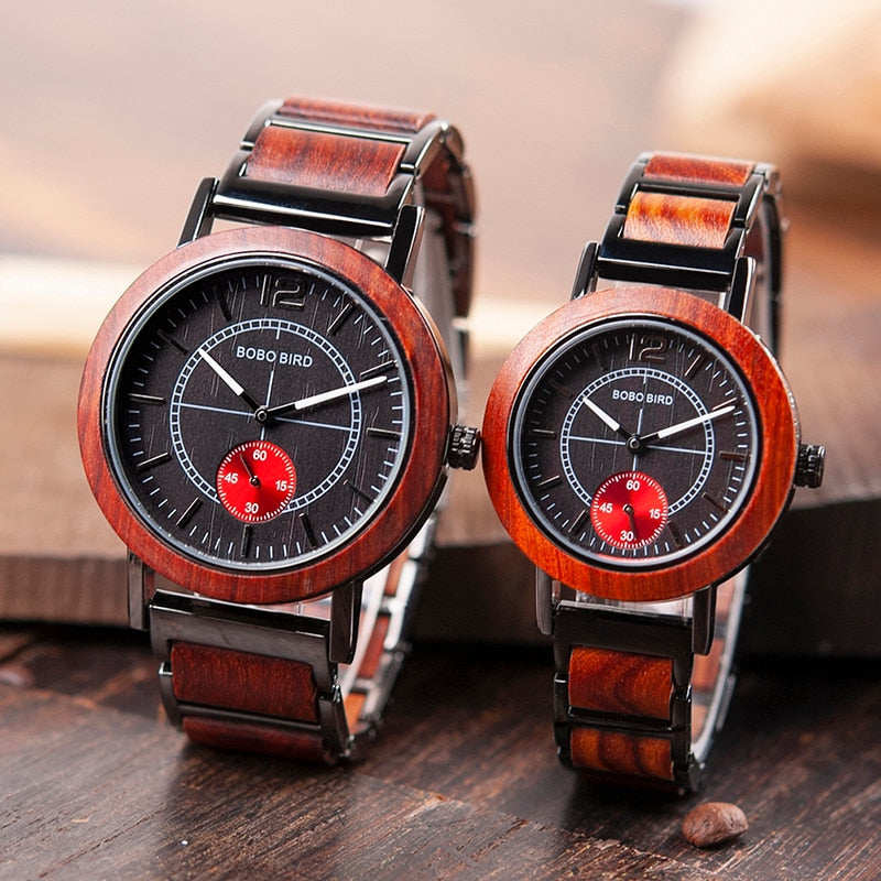 BOBO BIRD Wooden Men women Watches Luxury Stylish Relogio Masculino - watches - 99fab.com