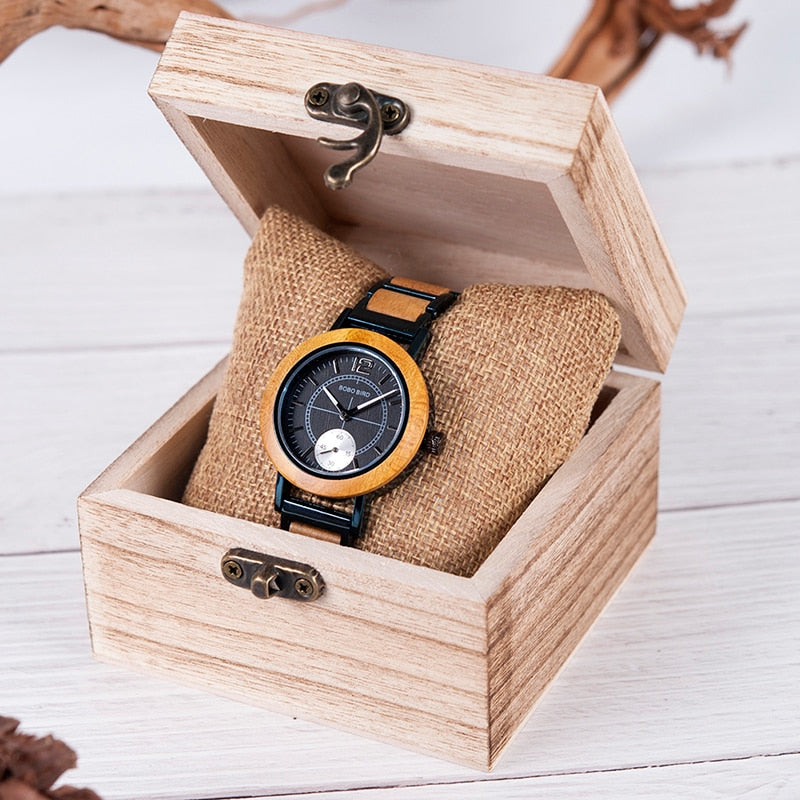 BOBO BIRD Wooden Men women Watches Luxury Stylish Relogio Masculino - watches - 99fab.com