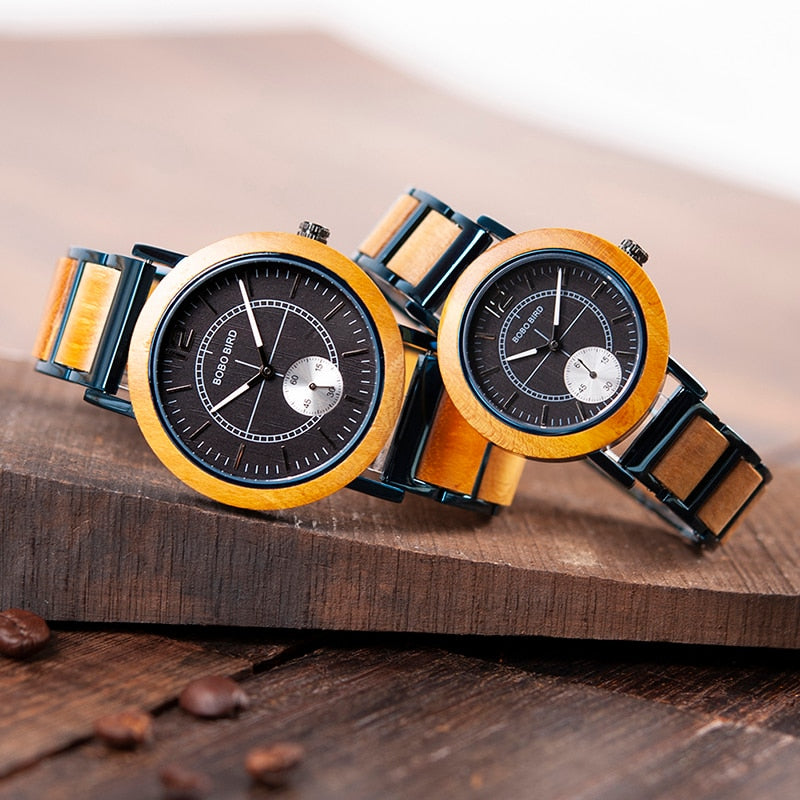 BOBO BIRD Wooden Men women Watches Luxury Stylish Relogio Masculino - watches - 99fab.com