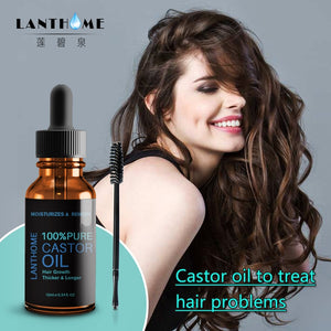 Pure Castor Oil Hair Growth Serum - hair oil - 99fab.com