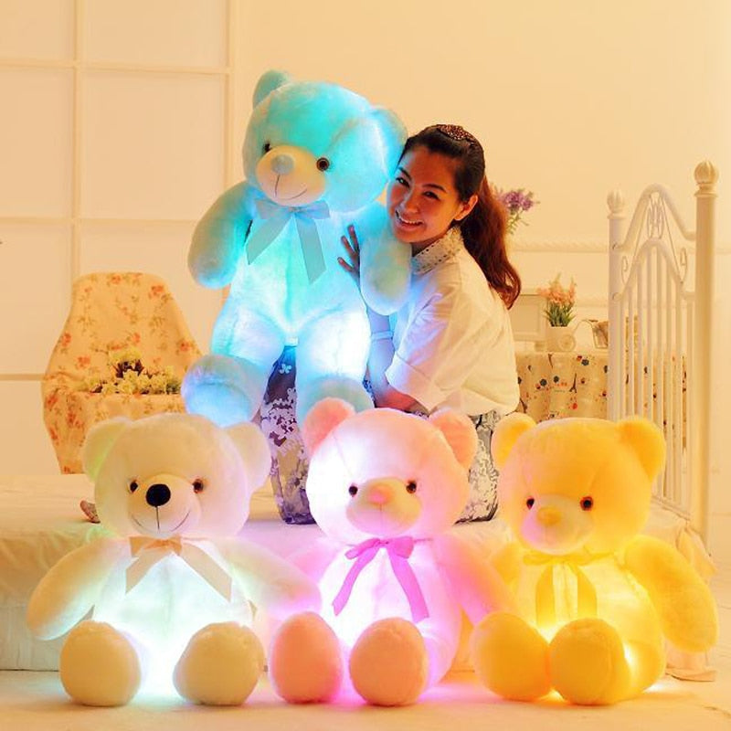 Creative Luminous Light Up LED Teddy Bear Plush - Teddy Bear - 99fab.com