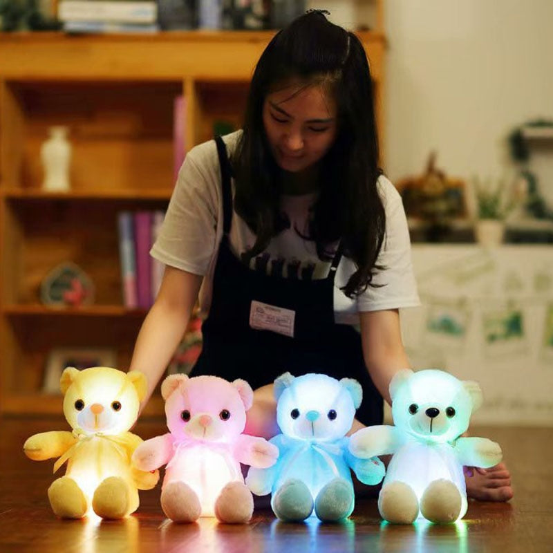 Creative Luminous Light Up LED Teddy Bear Plush - Teddy Bear - 99fab.com