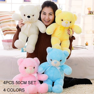 Creative Luminous Light Up LED Teddy Bear Plush - Teddy Bear - 99fab.com