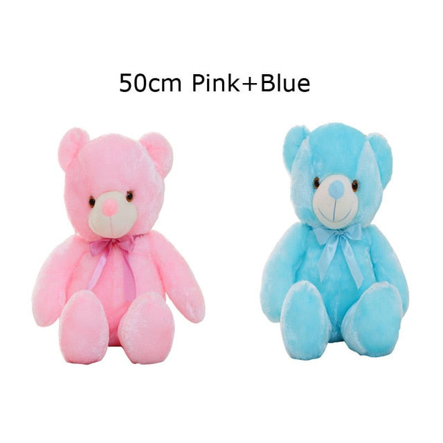 Creative Luminous Light Up LED Teddy Bear Plush - Teddy Bear - 99fab.com