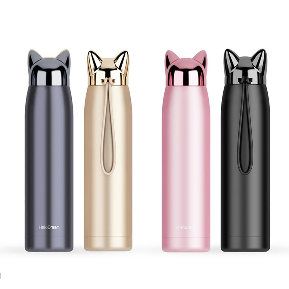 320ML Stainless Steel Thermos Travel Bottle Cup - kitchen - 99fab.com