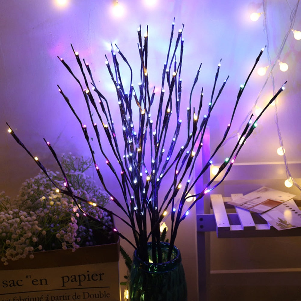 Twig Tree 20 Bulbs LED Willow Branch Lamp - decor - 99fab.com