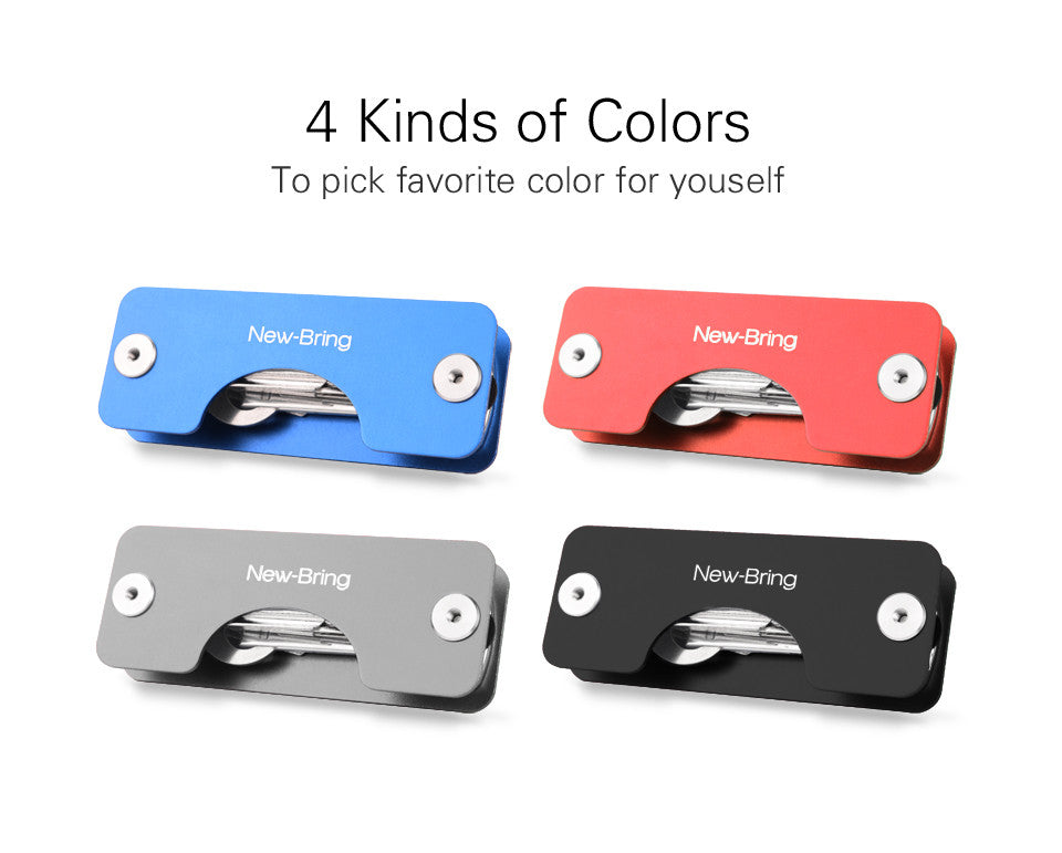 Aluminum Metallic EDC Key Wallets - Gadgets - 99fab.com