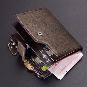 Men Microfiber leather fashion Top quality wallet - wallets - 99fab.com