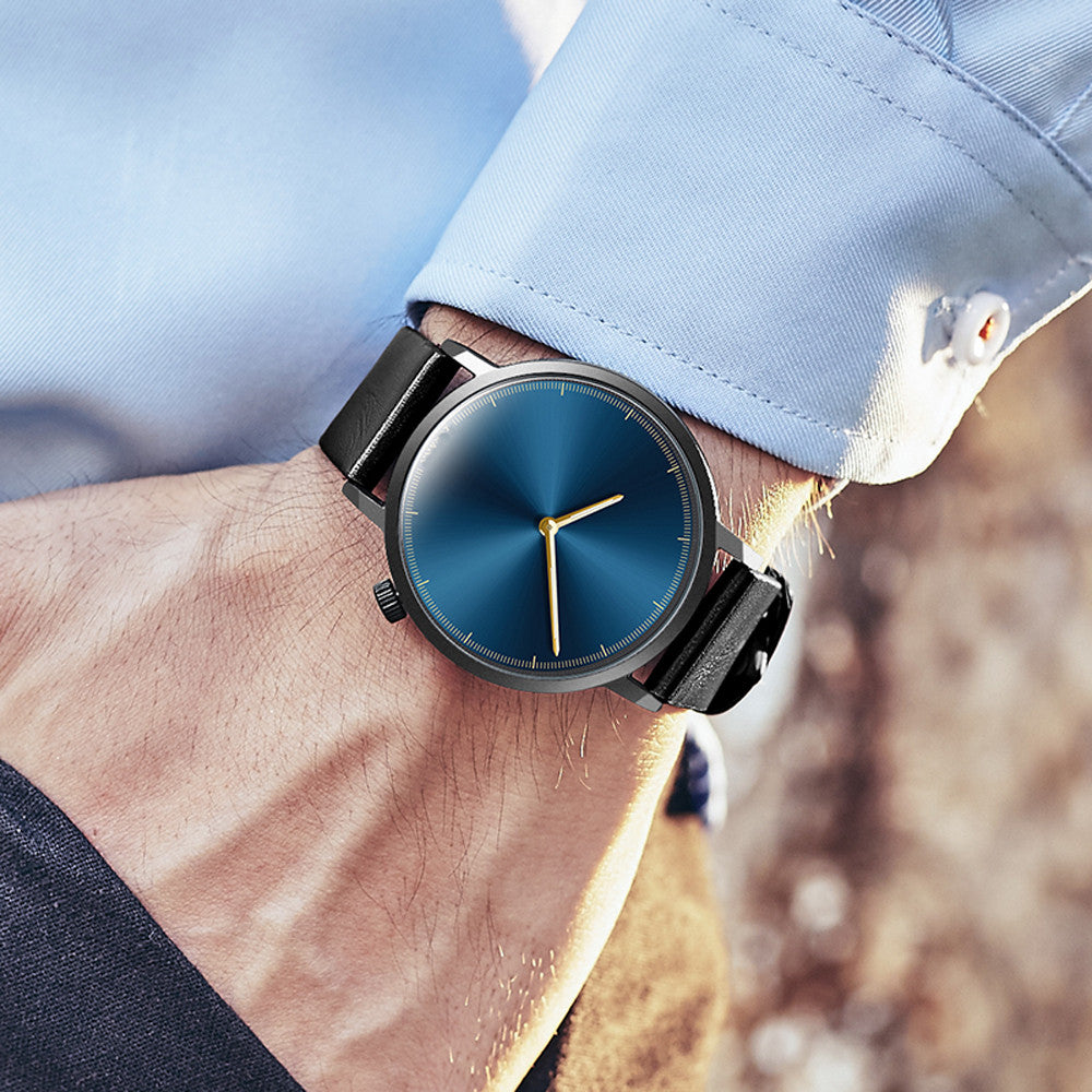 Mens Business Watch Classic Gold Quartz Stainless Steel Wrist Watch relogio masculino - watch - 99fab.com
