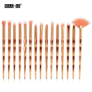 MAANGE 7/10Pcs Diamond Makeup Brushes Set - Makeup Brushes - 99fab.com