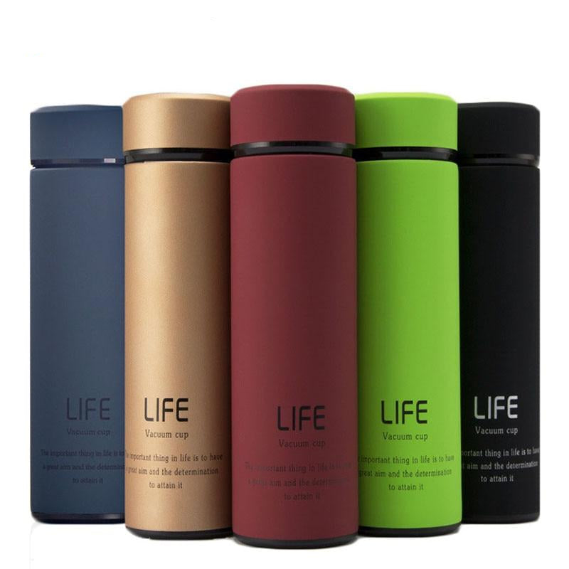 350ml Thermos Water Bottle Stainless Steel Vacuum Flask - kitchen - 99fab.com