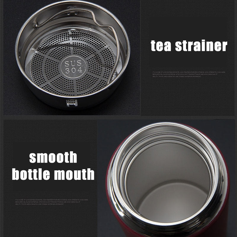 350ml Thermos Water Bottle Stainless Steel Vacuum Flask - kitchen - 99fab.com