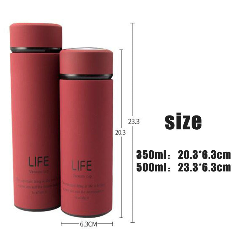 350ml Thermos Water Bottle Stainless Steel Vacuum Flask - kitchen - 99fab.com