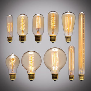 Retro Edison Light Bulb Filament Vintage Ampoule Incandescent Lamp E27 220V 40W - edison bulb - 99fab.com