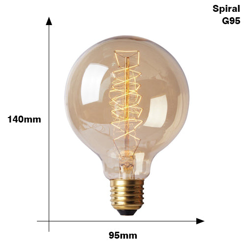 Retro Edison Light Bulb Filament Vintage Ampoule Incandescent Lamp E27 220V 40W - edison bulb - 99fab.com