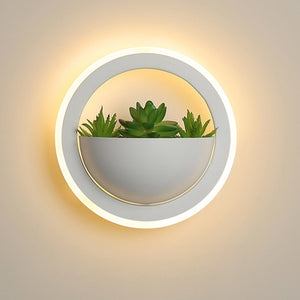 Creative Modern wall lights plant sconce acrylic Nordic Indoor LED lamp - wall lamp - 99fab.com