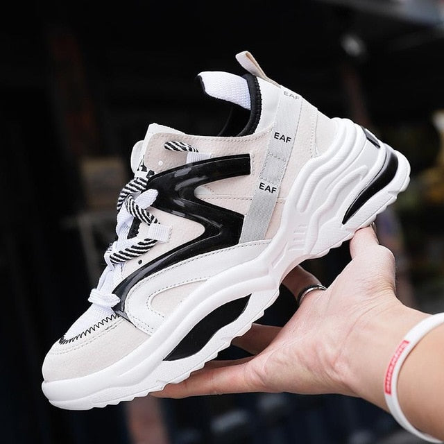 2019 Harajuku Autumn Vintage Sneakers Men Breathable Mesh Casual Shoes - men shoes - 99fab.com