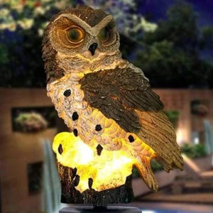 Owl Solar Powered Waterproof IP65 Outdoor Lamps - solar light - 99fab.com