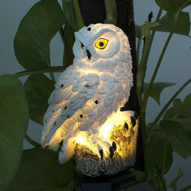 Owl Solar Powered Waterproof IP65 Outdoor Lamps - solar light - 99fab.com