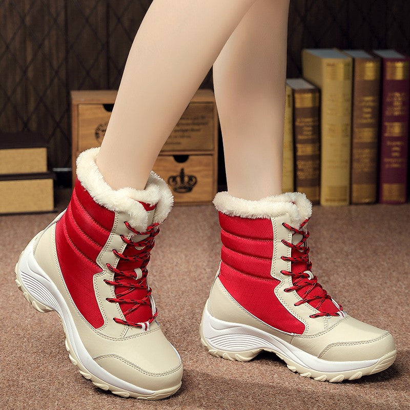 2017 women snow boots waterproof ankle - women shoes - 99fab.com