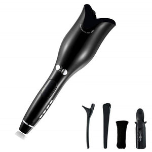 Rose-shaped Multi-Function LCD Automatic Curling Iron - Hair styling tool - 99fab.com