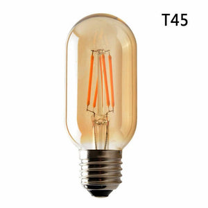 Vintage Retro Style Energy-saving LED 4W T45 E26 LED Bulb Pack 5