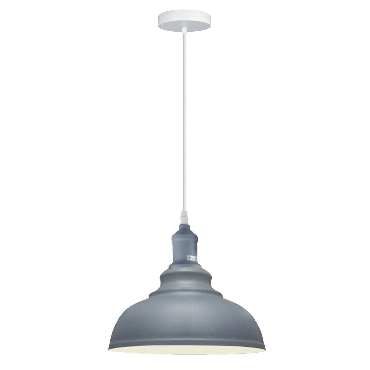 Industrial Curvy Pendant Light Hanging Light Fixture Kitchen~1531