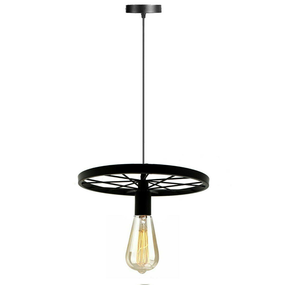 Modern Back Retro Pendant Lamp Ceiling Light Wheel Light for Bedroom cafe~1534