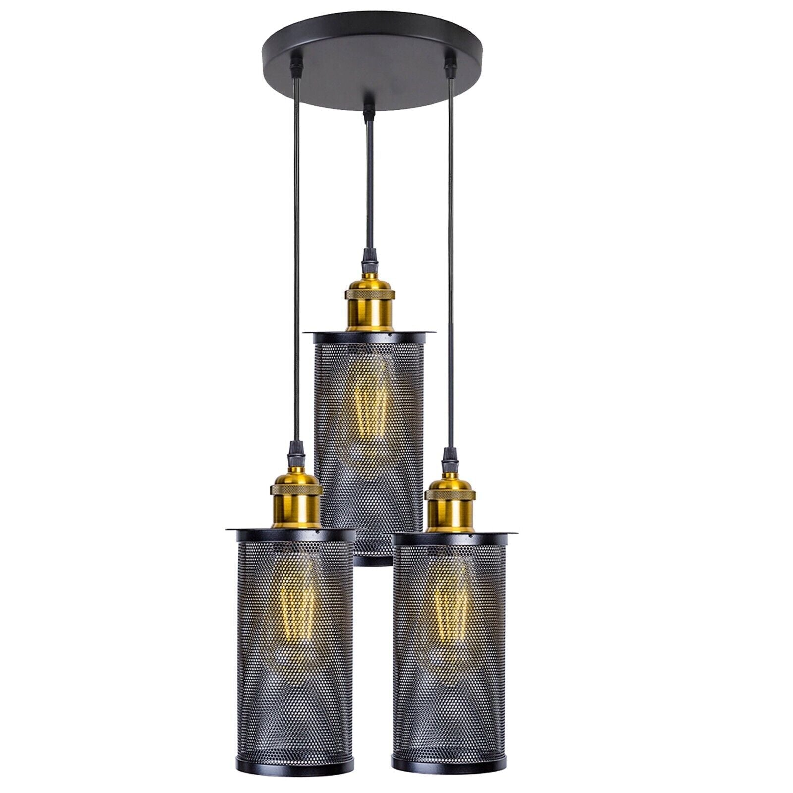 Vintage Industrial Pendant Light Modern Hanging Retro Lamp LED Ceiling Light~1575-10