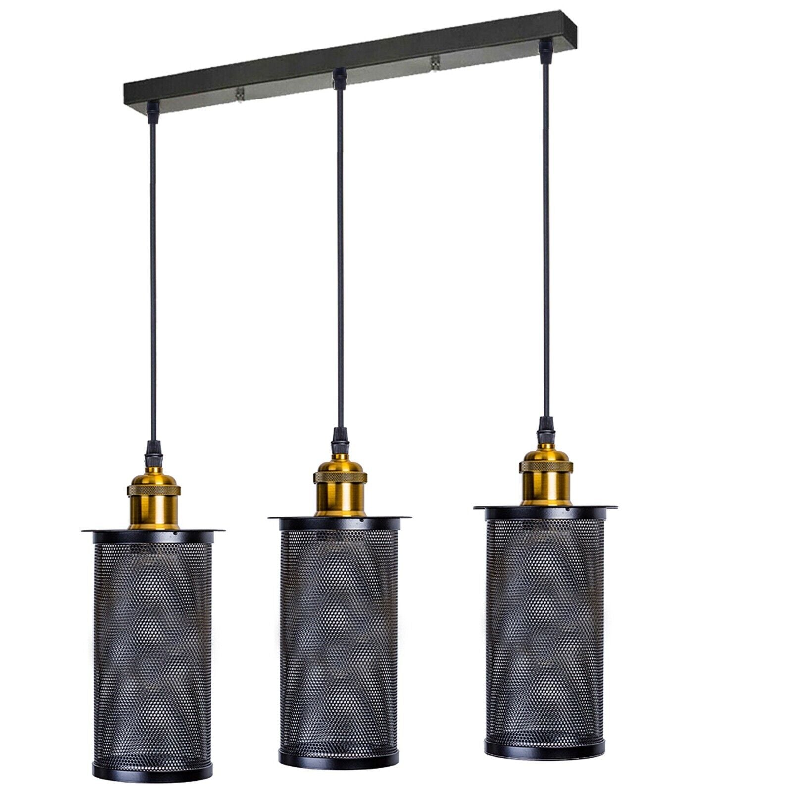 Vintage Industrial Pendant Light Modern Hanging Retro Lamp LED Ceiling Light~1575-3