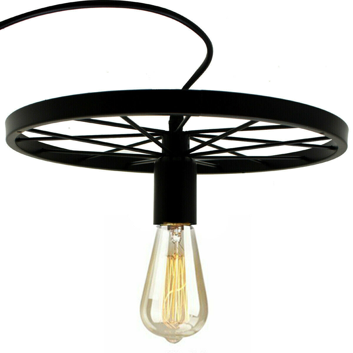 Modern Back Retro Pendant Lamp Ceiling Light Wheel Light for Bedroom cafe~1534