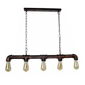 Industrial Vintage Ceiling Steampunk Metal Pipe Loft Pendant Light~1340