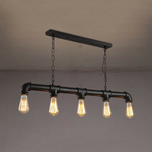 Industrial Vintage Ceiling Steampunk Metal Pipe Loft Pendant Light~1340