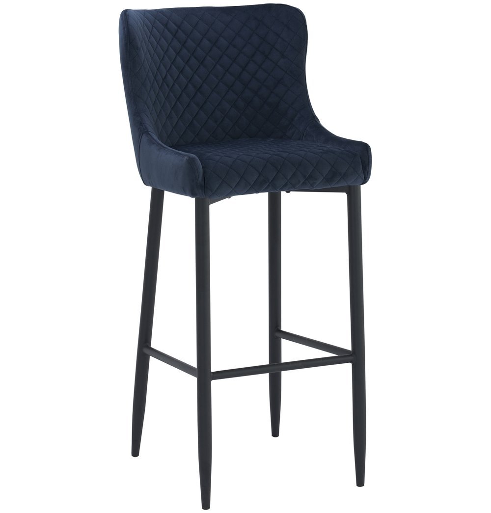 Saskia Counter Stool - Navy - 99fab 