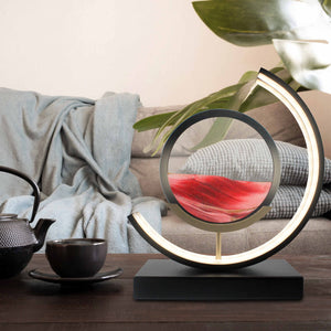 Moving Sand Table Lamp