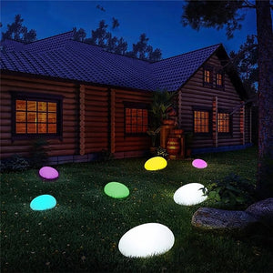 Solar Cobblestone Outdoor Light