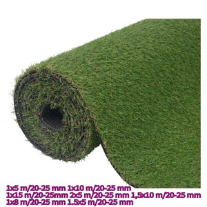 vidaXL Artificial Grass Synthetic Grass Artificial Turf 3.3'x16.4'/0.8"-1"-2